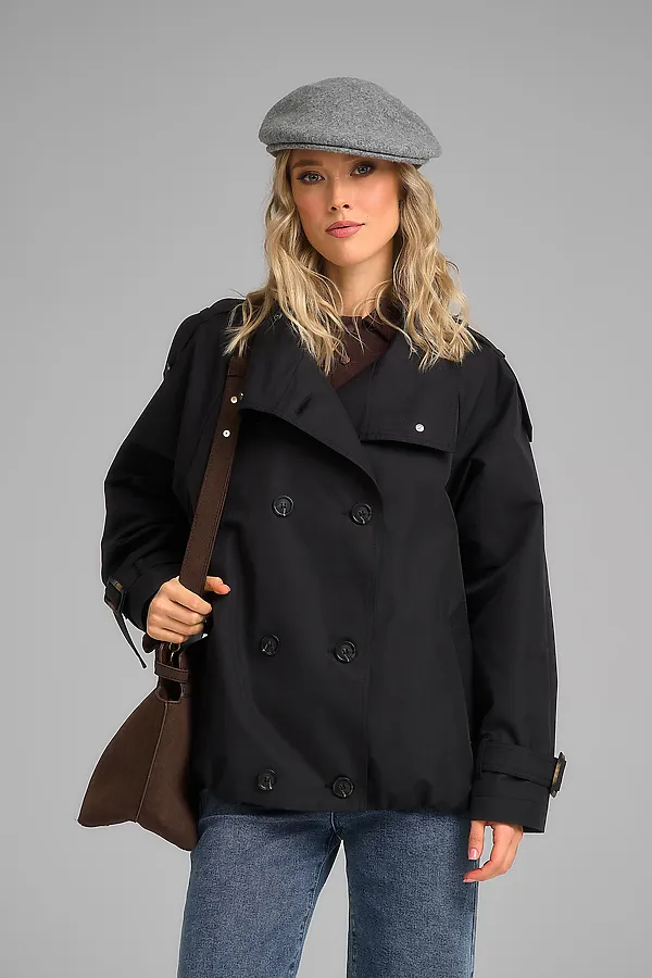 Ветровка женская HOOPS, черный - фото 2