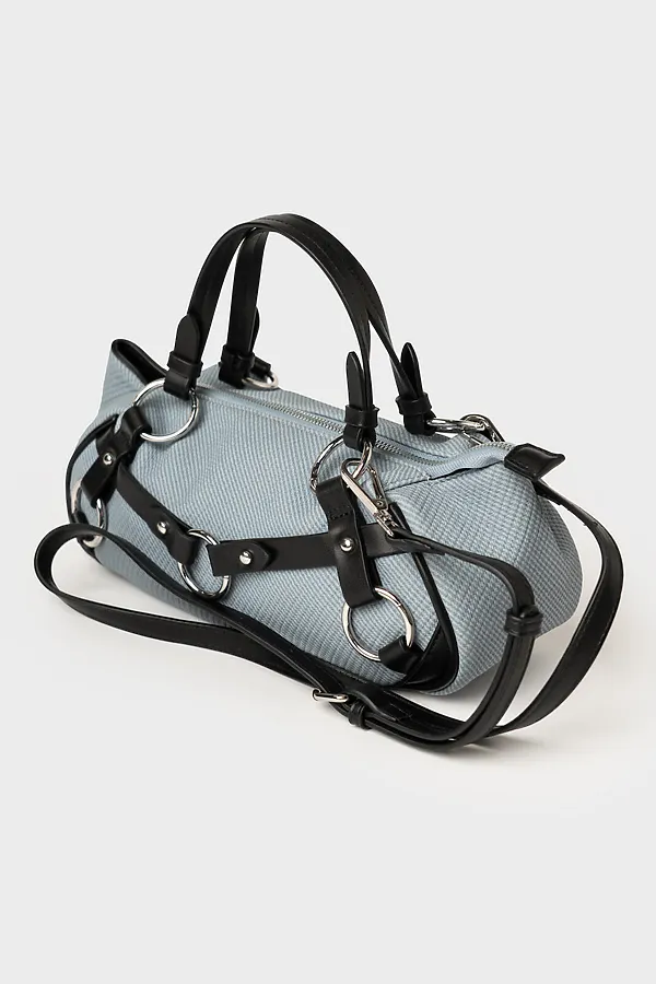 Сумка для девочек PLAYTODAY, голубой,черный - фото 2