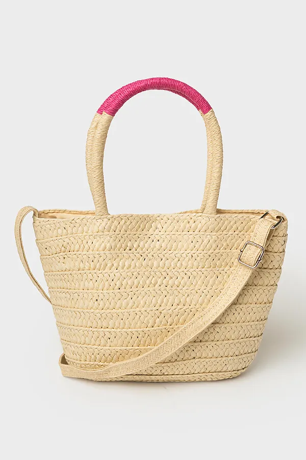 Сумка для девочек PLAYTODAY, бежевый,розовый - фото 2