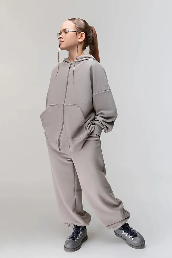 Костюм ПИКЕ с толстовкой BODO, бежевый - фото 2