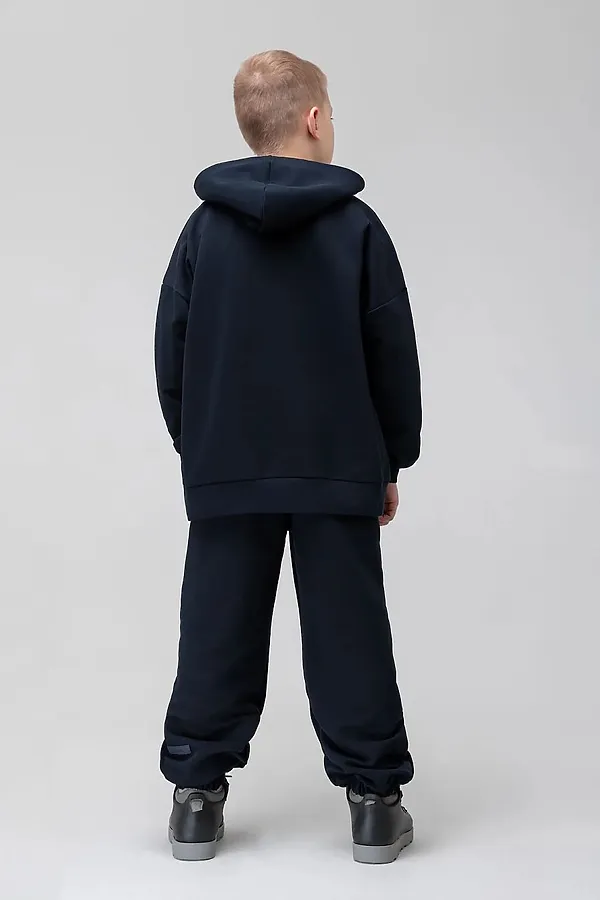 Костюм ПИКЕ с толстовкой BODO, темно-синий - фото 2