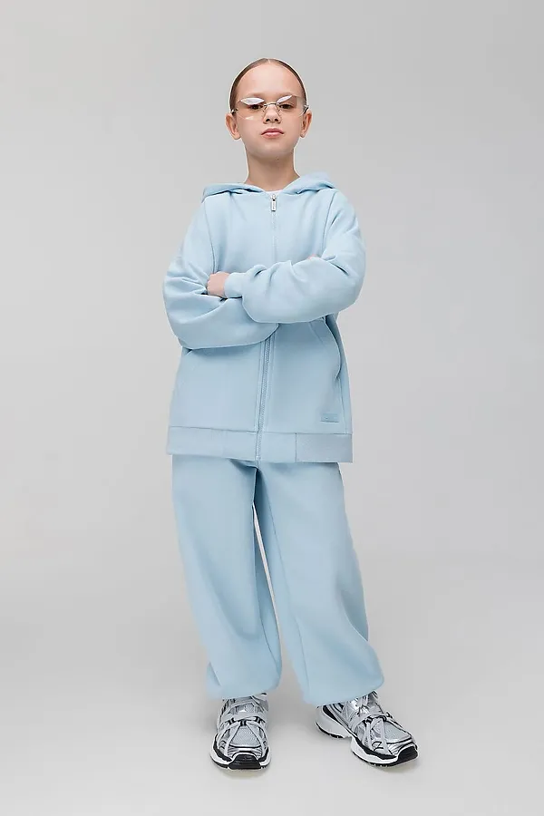 Костюм ПИКЕ с толстовкой BODO, голубой - фото 2