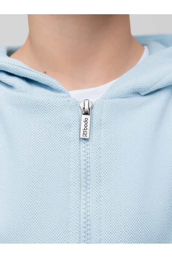 Костюм ПИКЕ с толстовкой BODO, голубой - фото 2