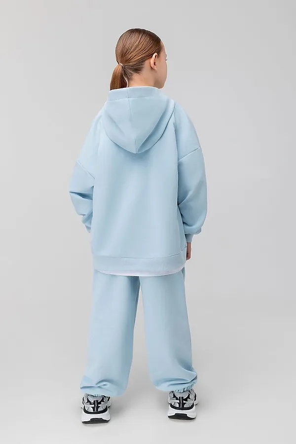 Костюм ПИКЕ с толстовкой BODO, голубой - фото 2