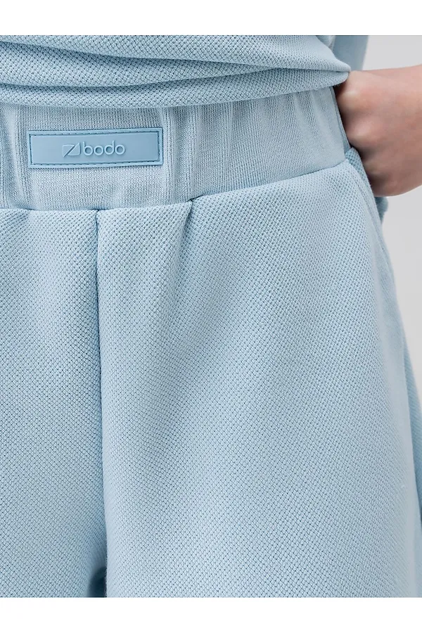 Костюм ПИКЕ с шортами BODO, голубой - фото 2