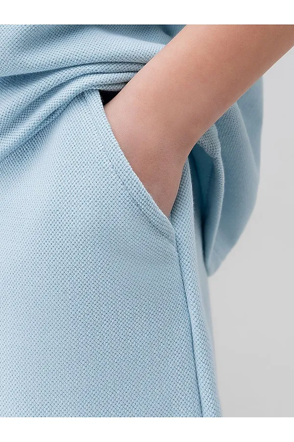 Костюм ПИКЕ с шортами BODO, голубой - фото 2