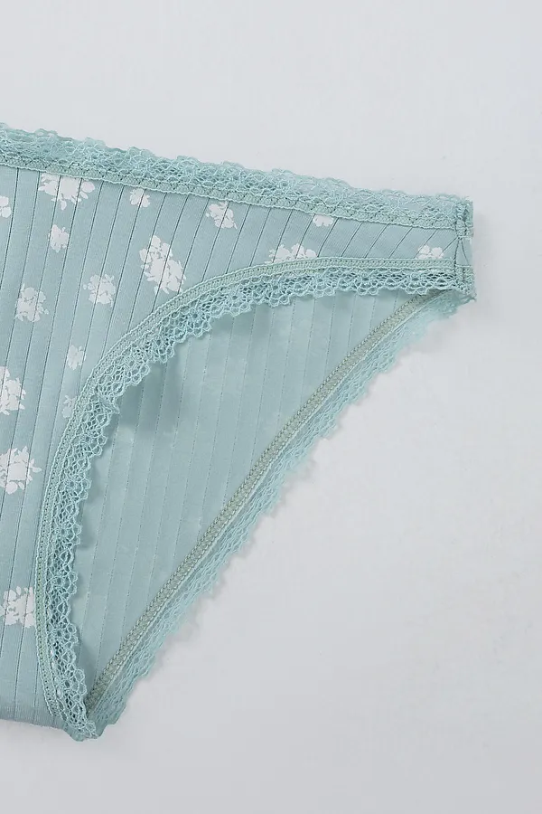 Трусы женские MARK FORMELLE, цветы на мятном - фото 2