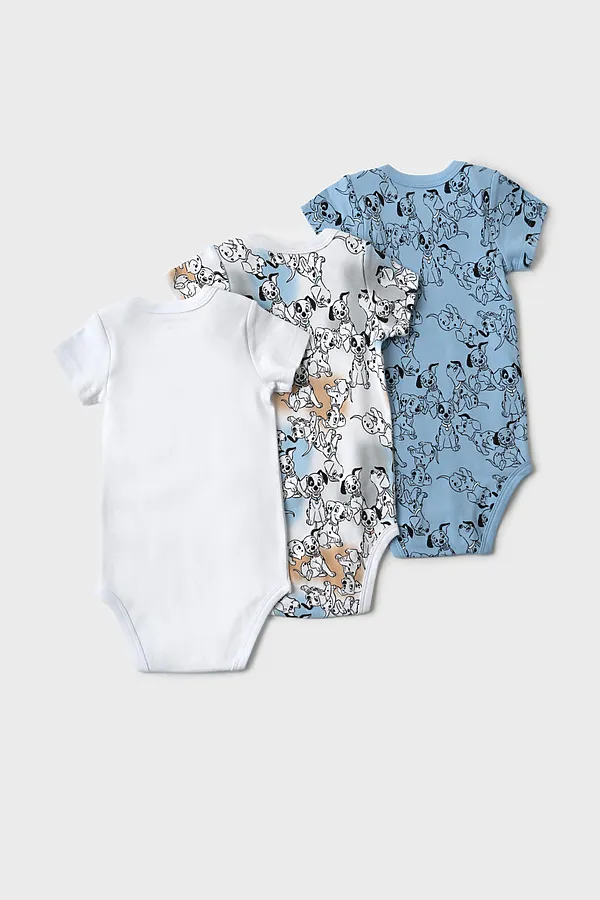 Боди детское трикотажное для мальчиков, 3 шт в комплекте PLAYTODAY, разноцветный - фото 2