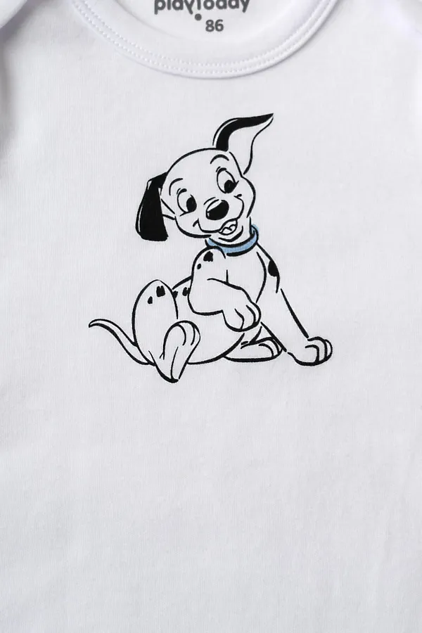 Боди детское трикотажное для мальчиков, 3 шт в комплекте PLAYTODAY, разноцветный - фото 2