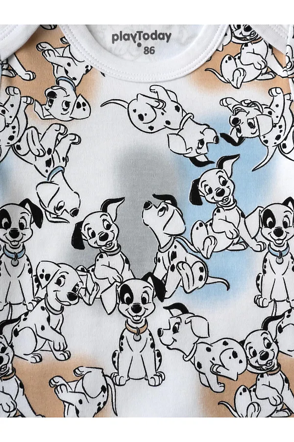 Боди детское трикотажное для мальчиков, 3 шт в комплекте PLAYTODAY, разноцветный - фото 2