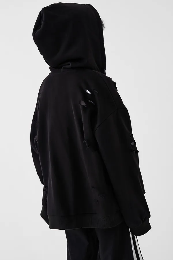 Толстовка трикотажная для мальчиков PLAYTODAY, черный - фото 2