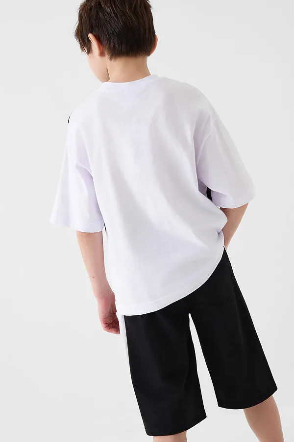 Шорты трикотажные для мальчиков, 2 шт в комплекте PLAYTODAY, белый,черный,серый - фото 2