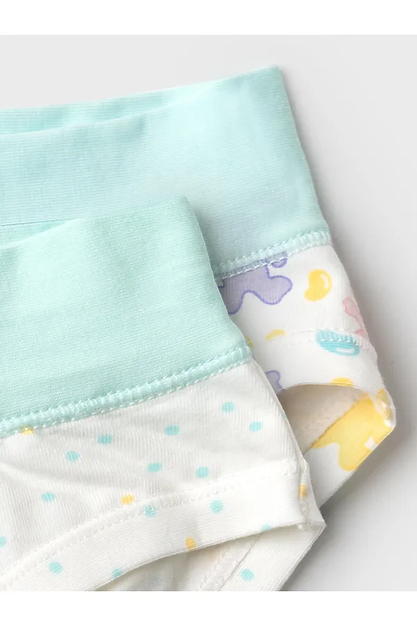 Трусы трикотажные для девочек, 2 шт в комплекте PLAYTODAY, разноцветный - фото 2