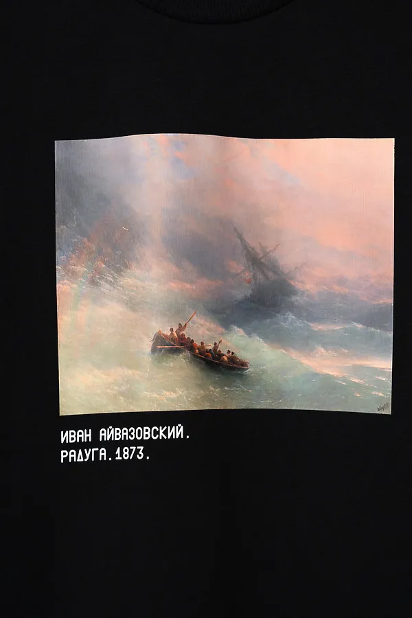 Фуфайка трикотажная для мальчиков (футболка) PLAYTODAY, черный - фото 2