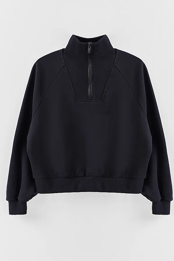 Свитшот для девочек MARK FORMELLE, черный - фото 2