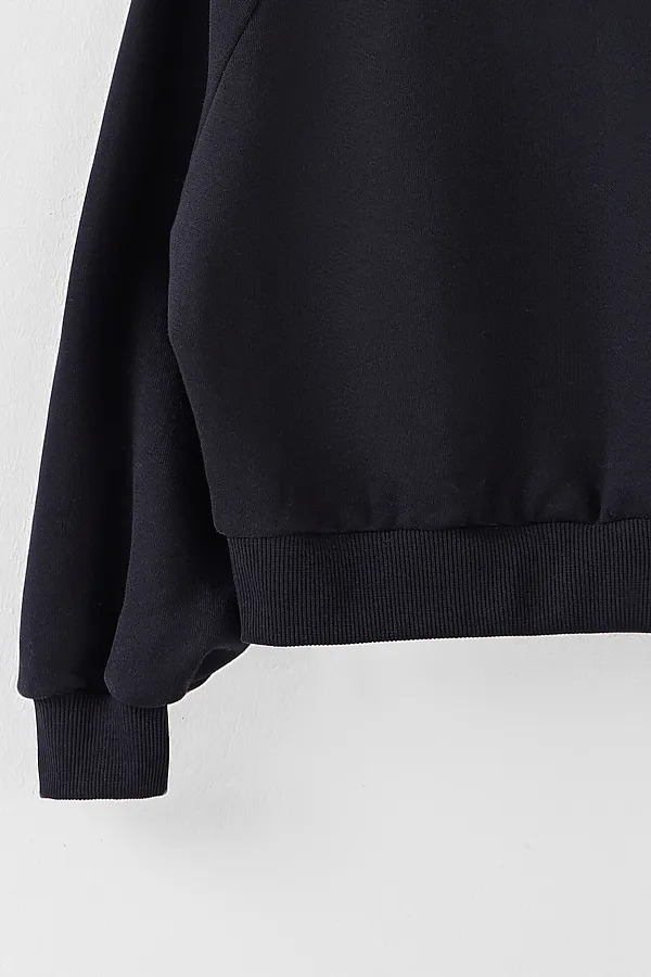 Свитшот для девочек MARK FORMELLE, черный - фото 2