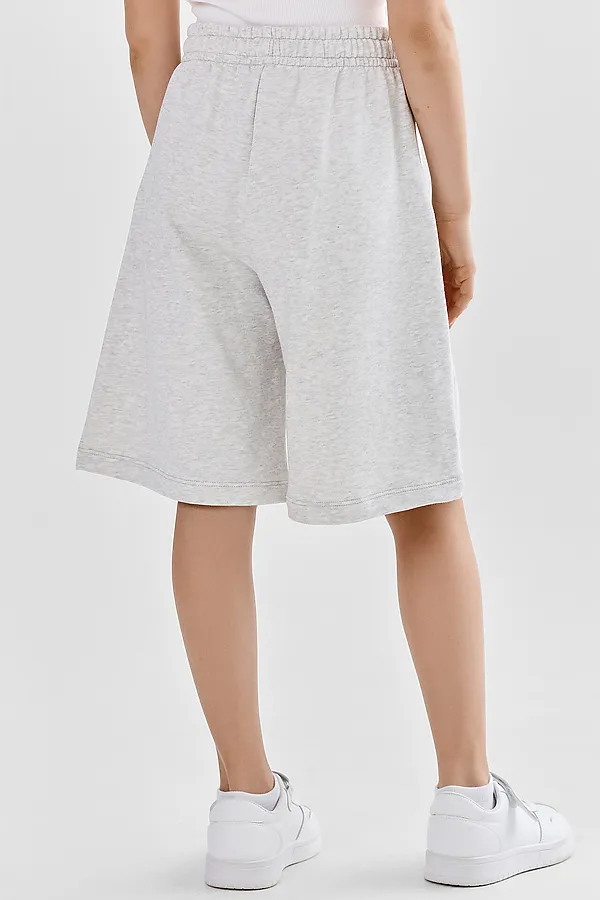 Шорты для девочек MARK FORMELLE, серый меланж 4306-а - фото 2
