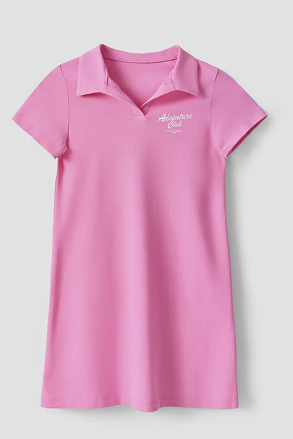 Платье для девочек MARK FORMELLE, розовое саше +печать - фото 2