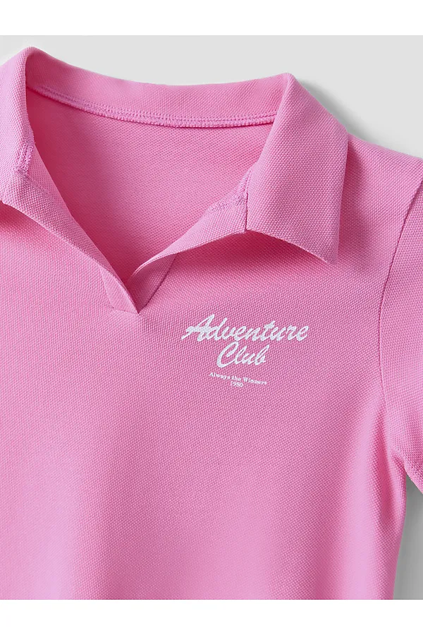 Платье для девочек MARK FORMELLE, розовое саше +печать - фото 2