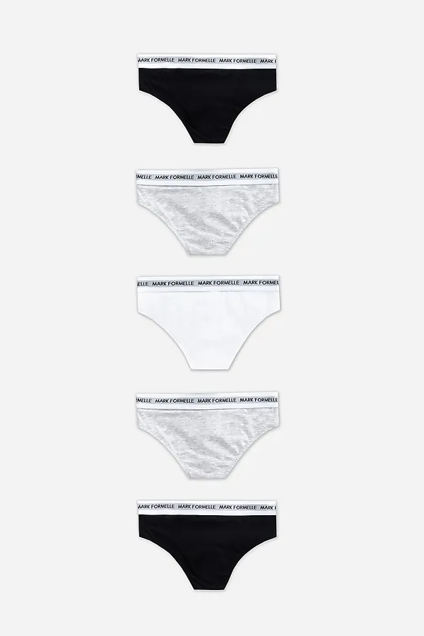 Трусы для мальчиков (5шт.) MARK FORMELLE, серый меланж 4306-а-1 - фото 2