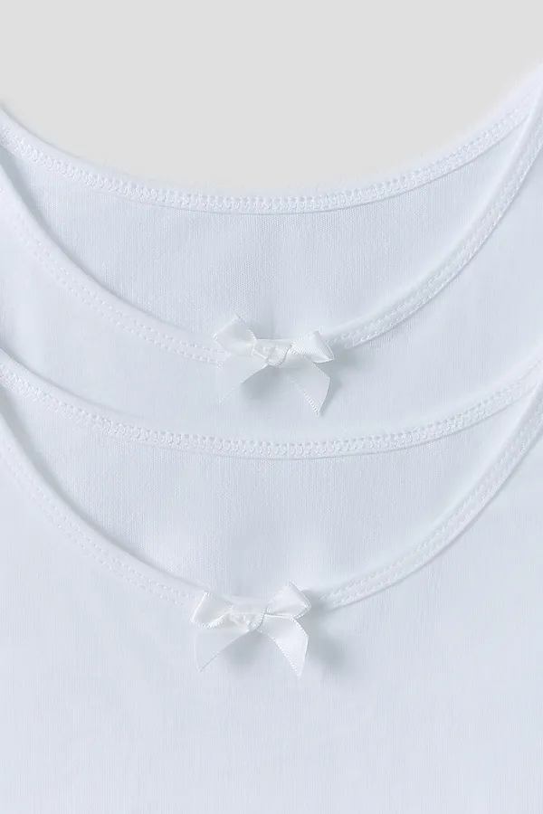 Майка 2 штуки MARK FORMELLE, белый - фото 2