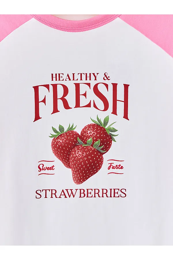 Сорочка ночная для девочек MARK FORMELLE, белый +печать2 - фото 2