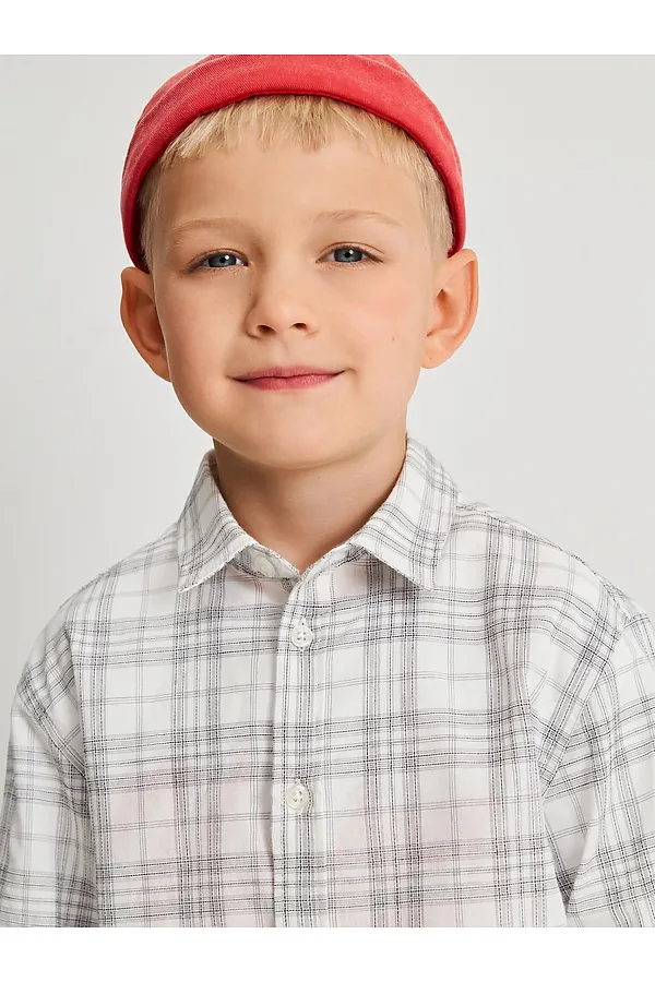 Рубашка ACOOLA, серая клетка - фото 2