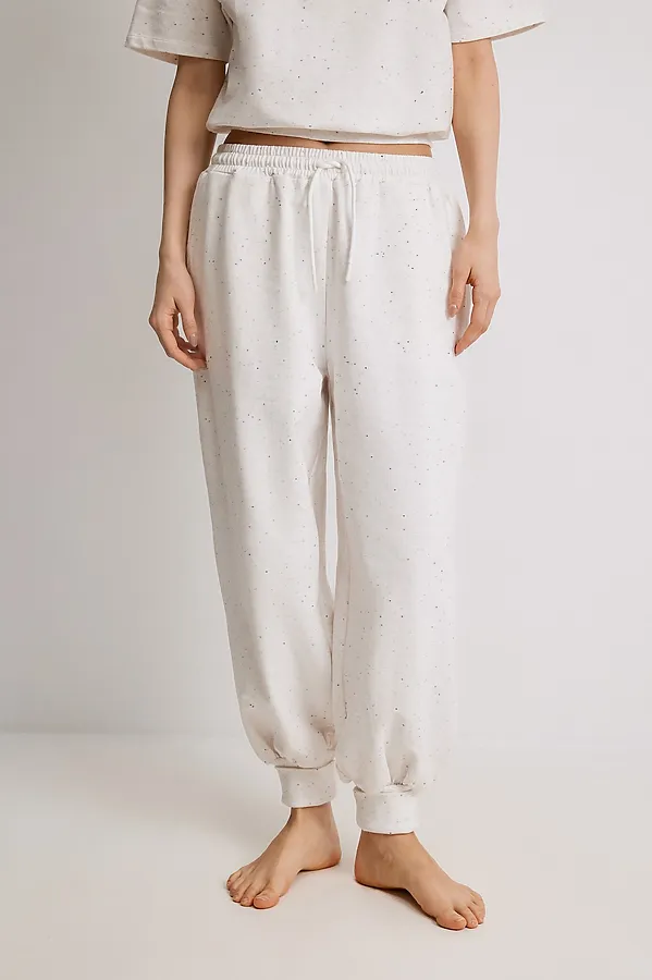 Брюки INFINITY, белый меланж - фото 2