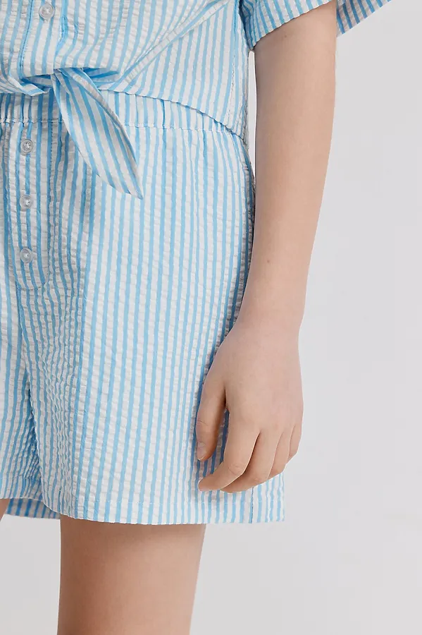 Шорты ACOOLA, голубая полоска - фото 2
