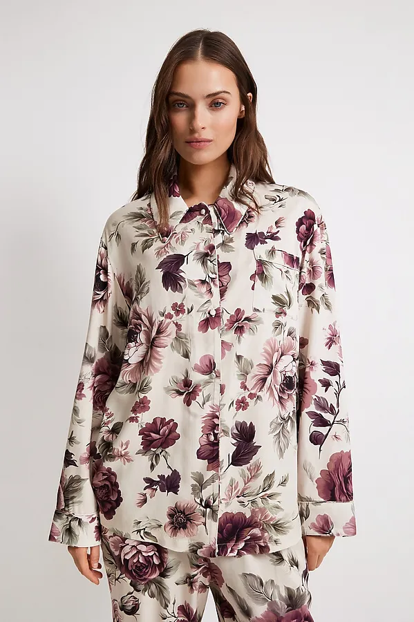 Блуза INFINITY, цветочный принт - фото 2