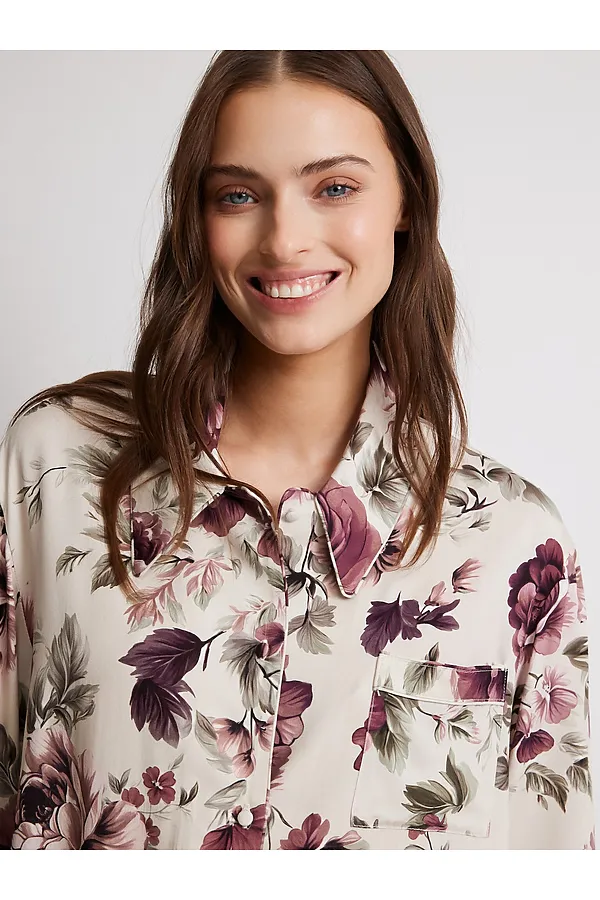 Блуза INFINITY, цветочный принт - фото 2