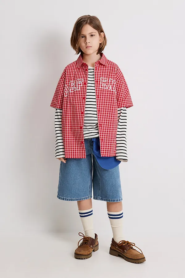 Рубашка ACOOLA, красная клетка - фото 2