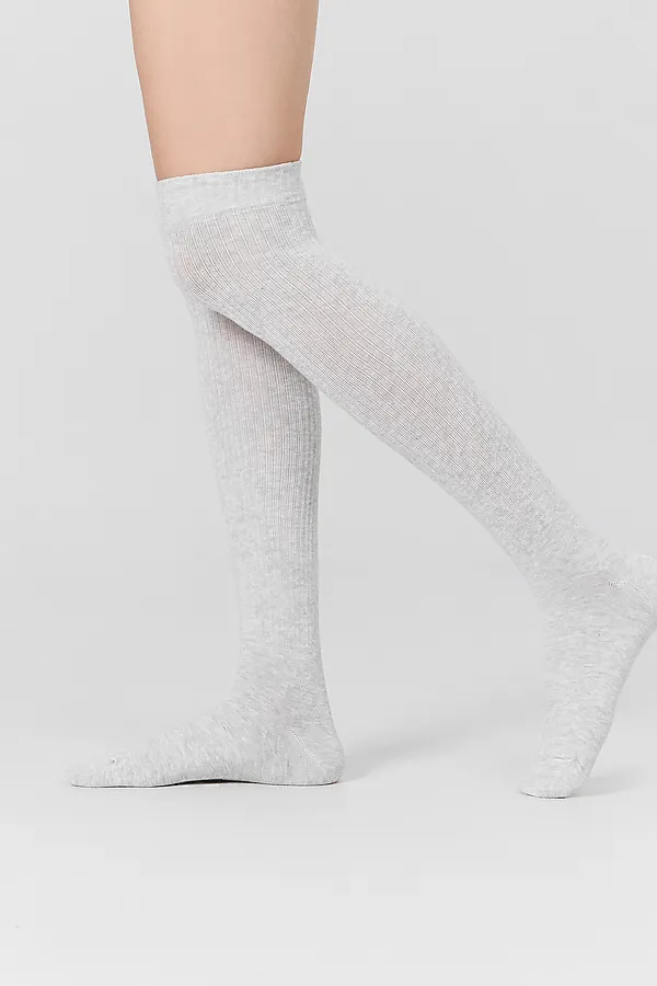 Гольфы женские MARK FORMELLE, св.серый меланж - фото 2