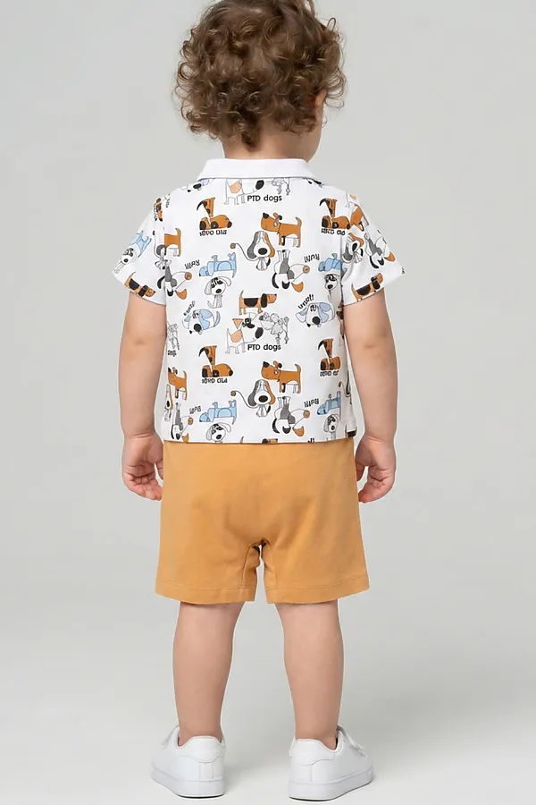 Песочник детский трикотажный для мальчиков PLAYTODAY, разноцветный - фото 2