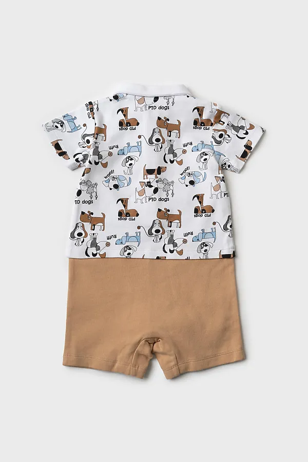 Песочник детский трикотажный для мальчиков PLAYTODAY, разноцветный - фото 2