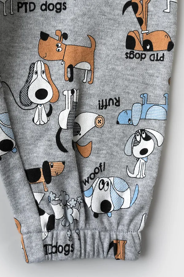 Комплект детский трикотажный для мальчиков: джемпер (футболка), брюки PLAYTODAY, разноцветный - фото 2