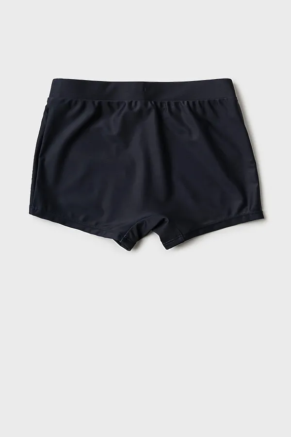 Плавки-шорты трикотажные для мальчиков, короткие PLAYTODAY, черный - фото 2