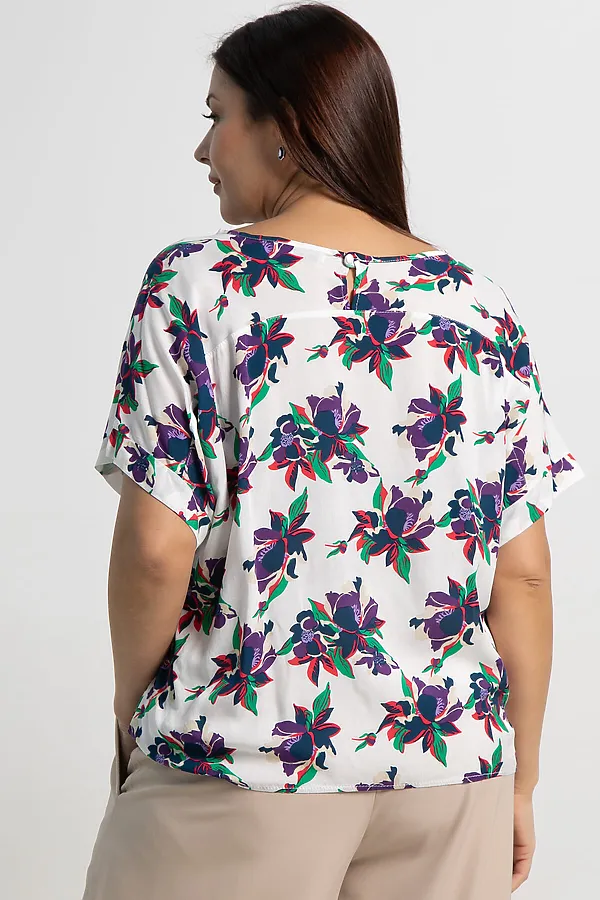 Блуза Элина LADY TAIGA, белая - фото 2