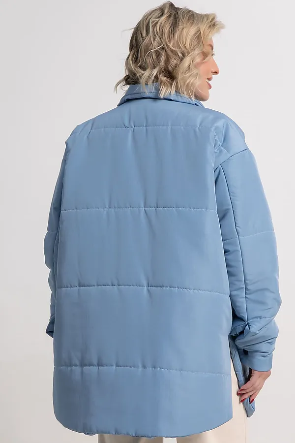 Куртка демисезонная Асель LADY TAIGA, голубая - фото 2