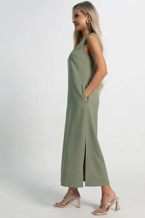 Платье Айлин LADY TAIGA, оливковое - фото 2