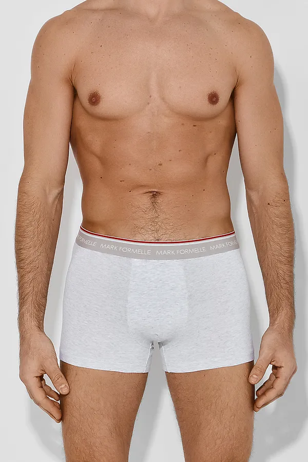Трусы мужские (5шт) MARK FORMELLE, св.серый меланж 4306-а -5-1 - фото 2