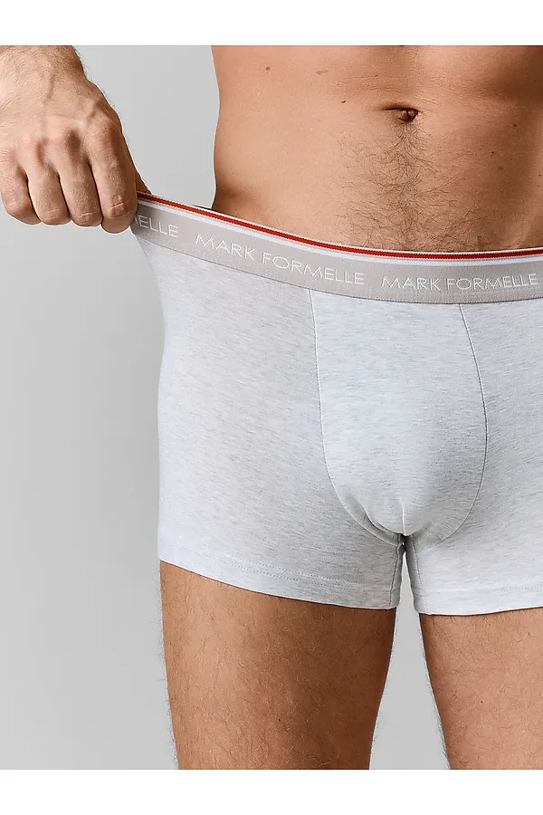 Трусы мужские (5шт) MARK FORMELLE, св.серый меланж 4306-а -5-1 - фото 2