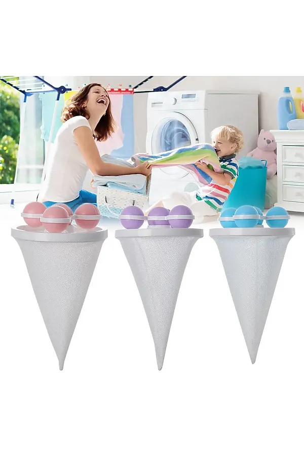 61411 Сетчатый мешок для стирки НАТАЛИ, ассорти - фото 2