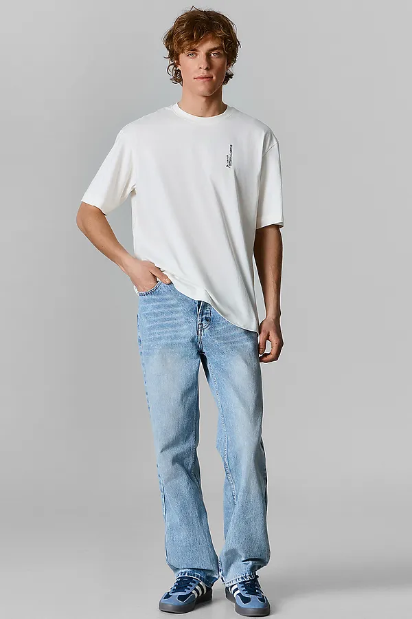 Футболка мужская MARK FORMELLE, св.молочный +печать3 - фото 2