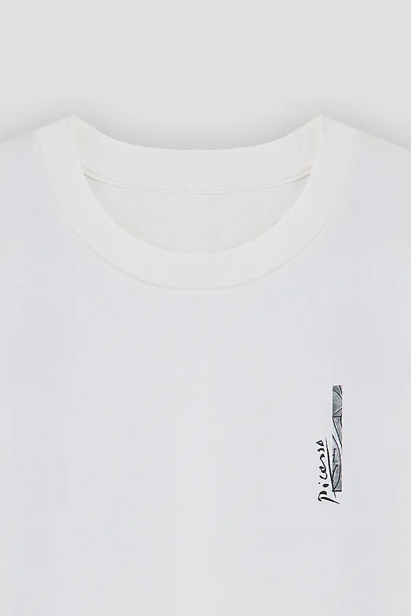 Футболка мужская MARK FORMELLE, св.молочный +печать3 - фото 2