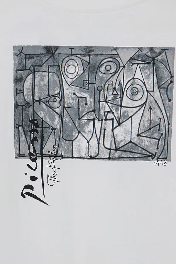 Футболка мужская MARK FORMELLE, св.молочный +печать3 - фото 2