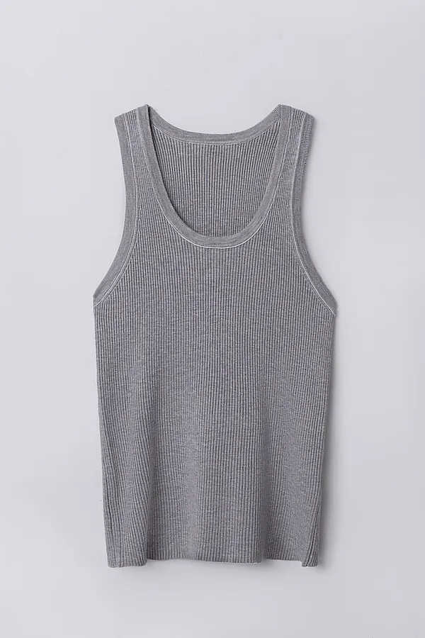 Майка MARK FORMELLE, серый меланж - фото 2