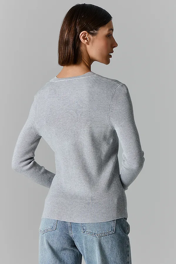 Жакет женский MARK FORMELLE, серый меланж - фото 2