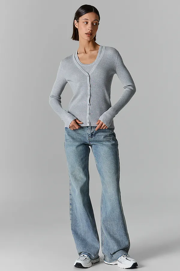 Жакет женский MARK FORMELLE, серый меланж - фото 2