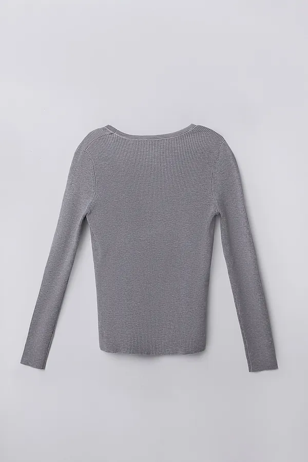 Жакет женский MARK FORMELLE, серый меланж - фото 2